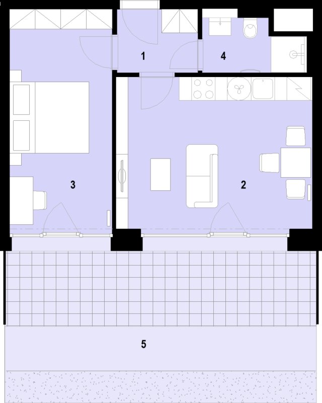 Apartment No. 1103  - 6/18